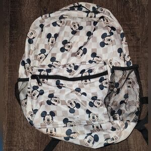 Disney Mickey Checkered Backpack